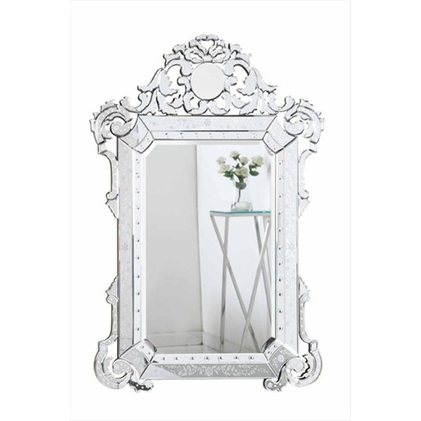 Dare2Decor 39.25 x 1 x 55.25 in. Venetian Clear Mirror DA286636